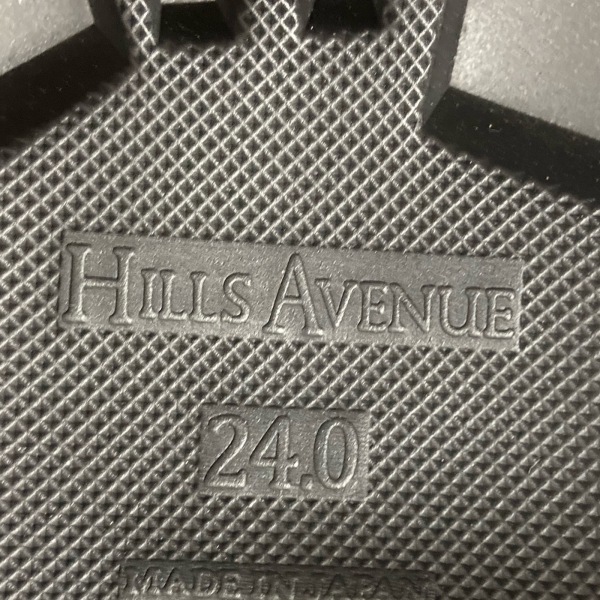 ヒルズ アベニュー Hills Avenue 自由が丘 シューズ 24 - スエード×レザー 黒 レディース 靴_画像5