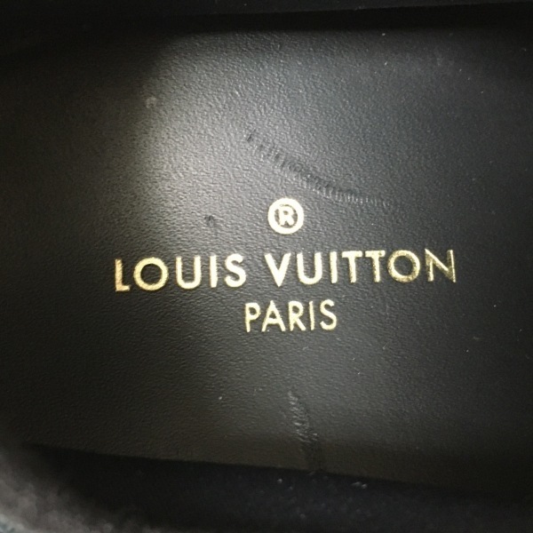ルイヴィトン LOUIS VUITTON スニーカー 37 1/2 1ABW5Q ランアウェイ・ライン スニーカー ナイロン×レザー×スエード 黒 レディース 靴_画像5