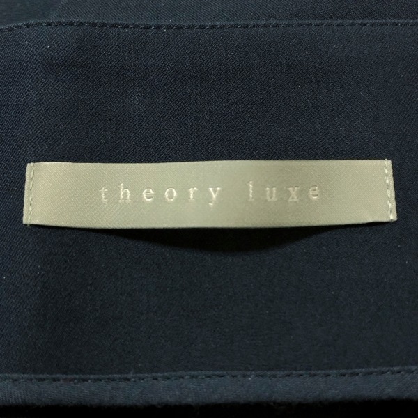 セオリーリュクス theory luxe ロングスカート サイズ40 M - ネイビー レディース ボトムス_画像3