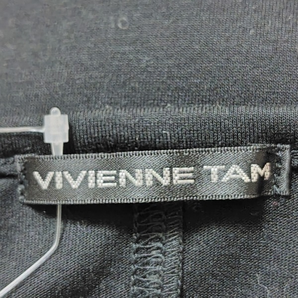 ヴィヴィアンタム VIVIENNE TAM 長袖カットソー サイズ1 S - 黒 レディース クルーネック トップス_画像3