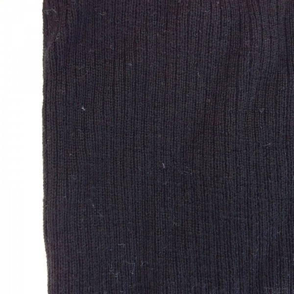 ポールスミス PaulSmith 長袖セーター サイズL - 黒×ダークブラウン レディース タートルネック トップス_画像6