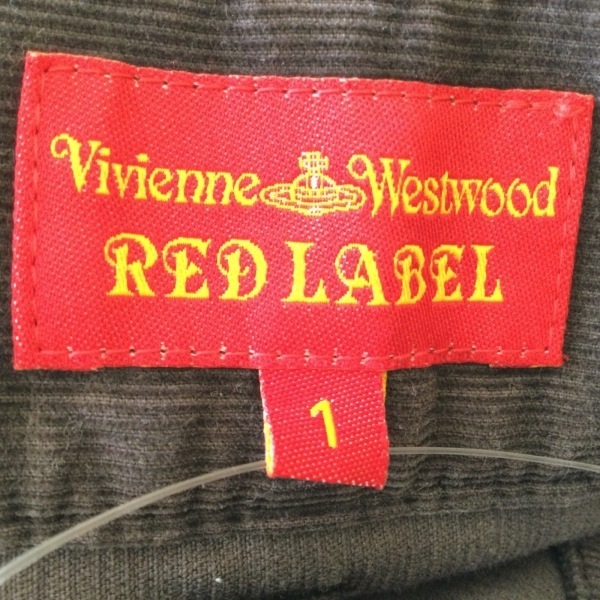 ヴィヴィアンウエストウッドレッドレーベル VivienneWestwoodRedLabel パンツ サイズ1 S - ダークブラウン レディース ボトムス_画像3