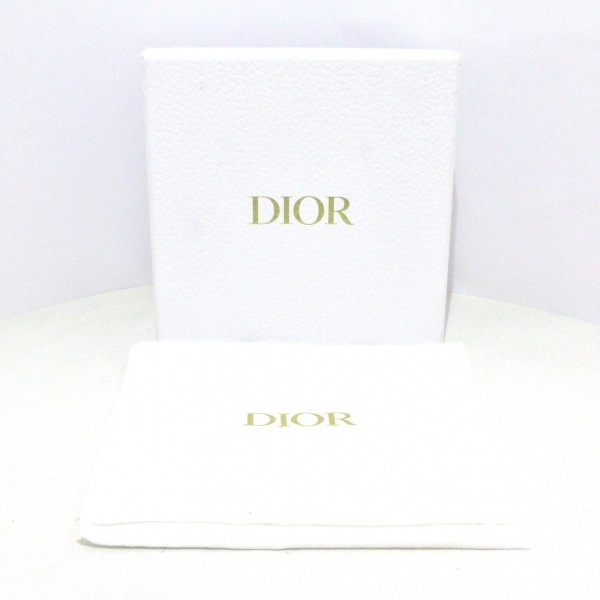 ディオール/クリスチャンディオール DIOR/ChristianDior 3つ折り財布 サドルロータスウォレット レザー×金属素材 イエロー×ゴールド 財布_画像9