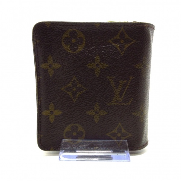 ルイヴィトン LOUIS VUITTON 2つ折り財布 M61667 コンパクト・ジップ モノグラム・キャンバス MI0052 財布 モノグラム_画像2