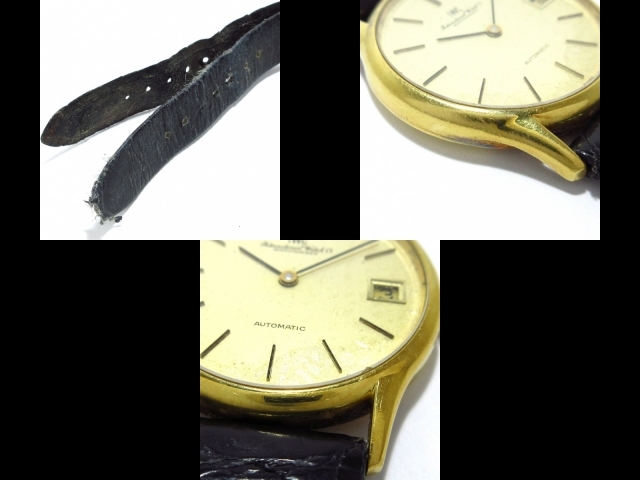IWC(INTERNATIONAL WATCH CO) 腕時計 ポートフィノ メンズ K18YG/社外革ベルト/アンティーク ゴールド_画像10