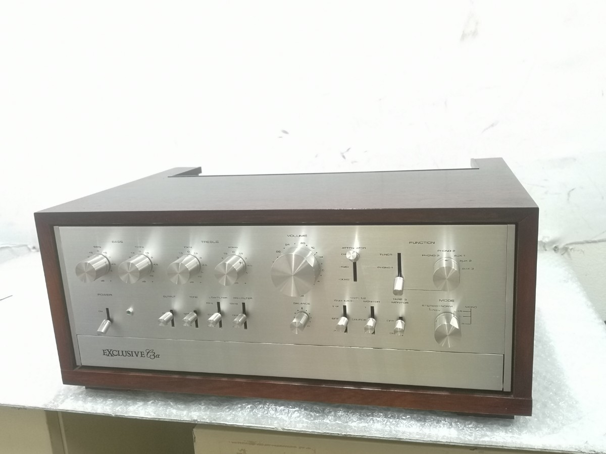 [中古 プリアンプ 綺麗]EXCLUSIVE C3α