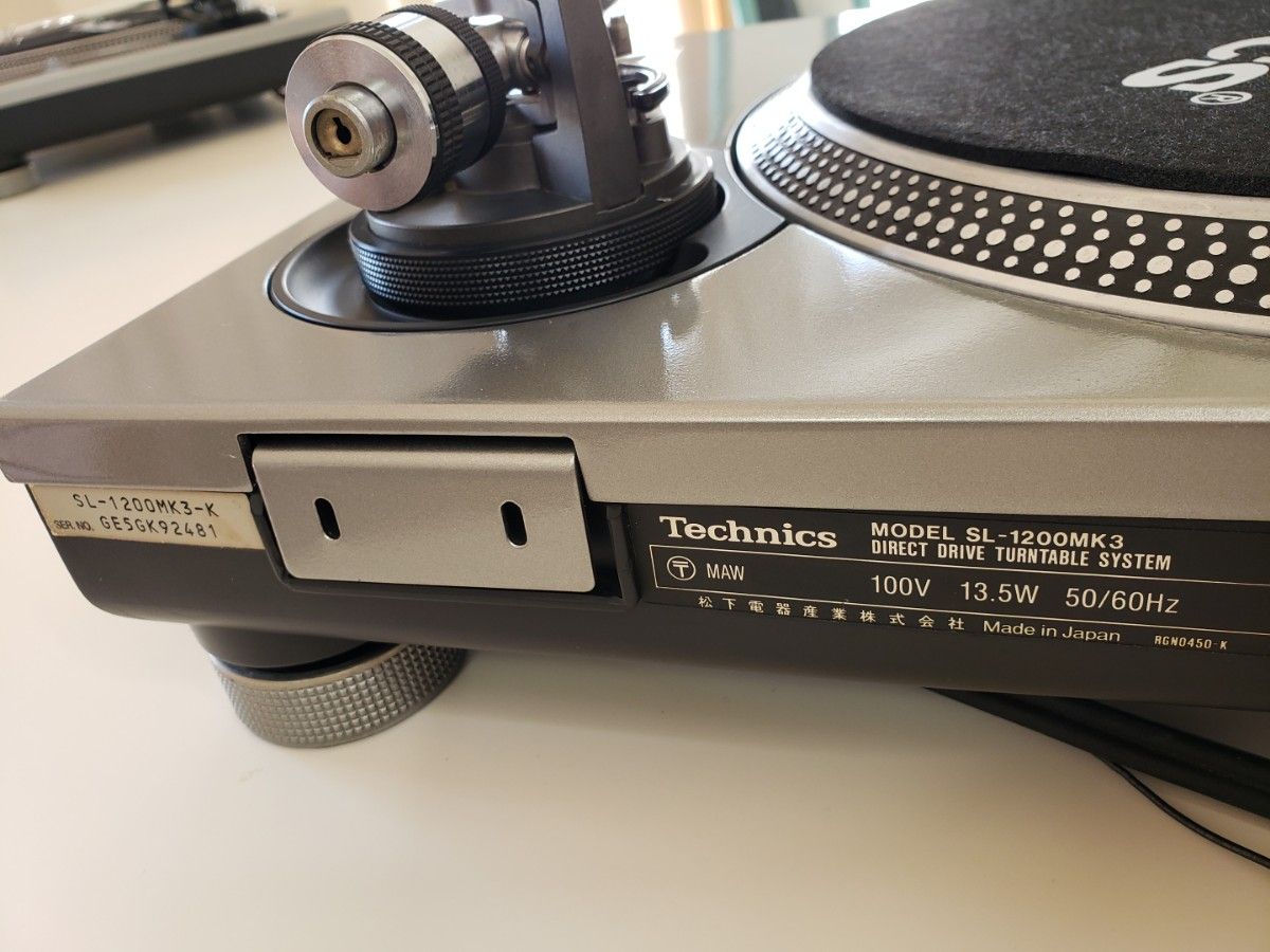 Technics SL-1200 MK3 2台セット|Yahoo!フリマ(旧PayPayフリマ) Technics SL-1200 MK3 2台セット|Yahoo!フリマ(旧PayPayフリマ)