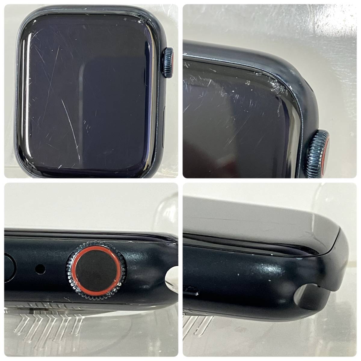 [ б/у ]Apple Watch Series8 45mm Cellular модель midnight aluminium кейс / midnight спорт частота MNK43J/A