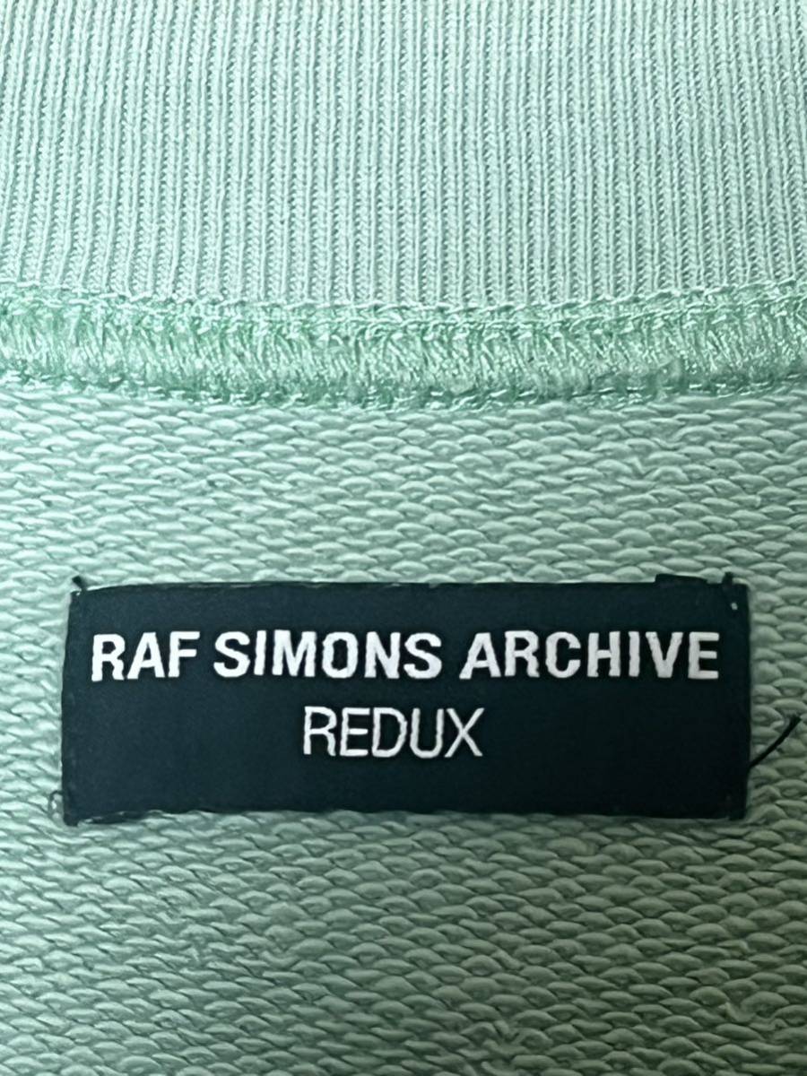 【1円〜】RAF SIMONS ARCHIVE REDUX 25周年記念 SWEATER WITH NEBRASKA PRINT ネブラスカ スウェット/ ラフシモンズ アーカイブ パーカー_画像4