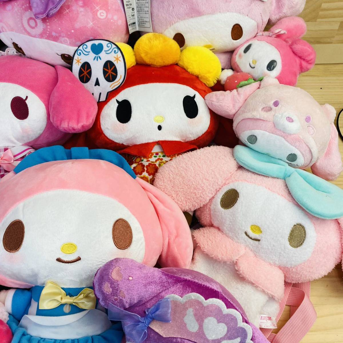 XX35530 まとめ売り sanrio サンリオ マイメロディ 大量 マスコット ぬいぐるみ_画像5