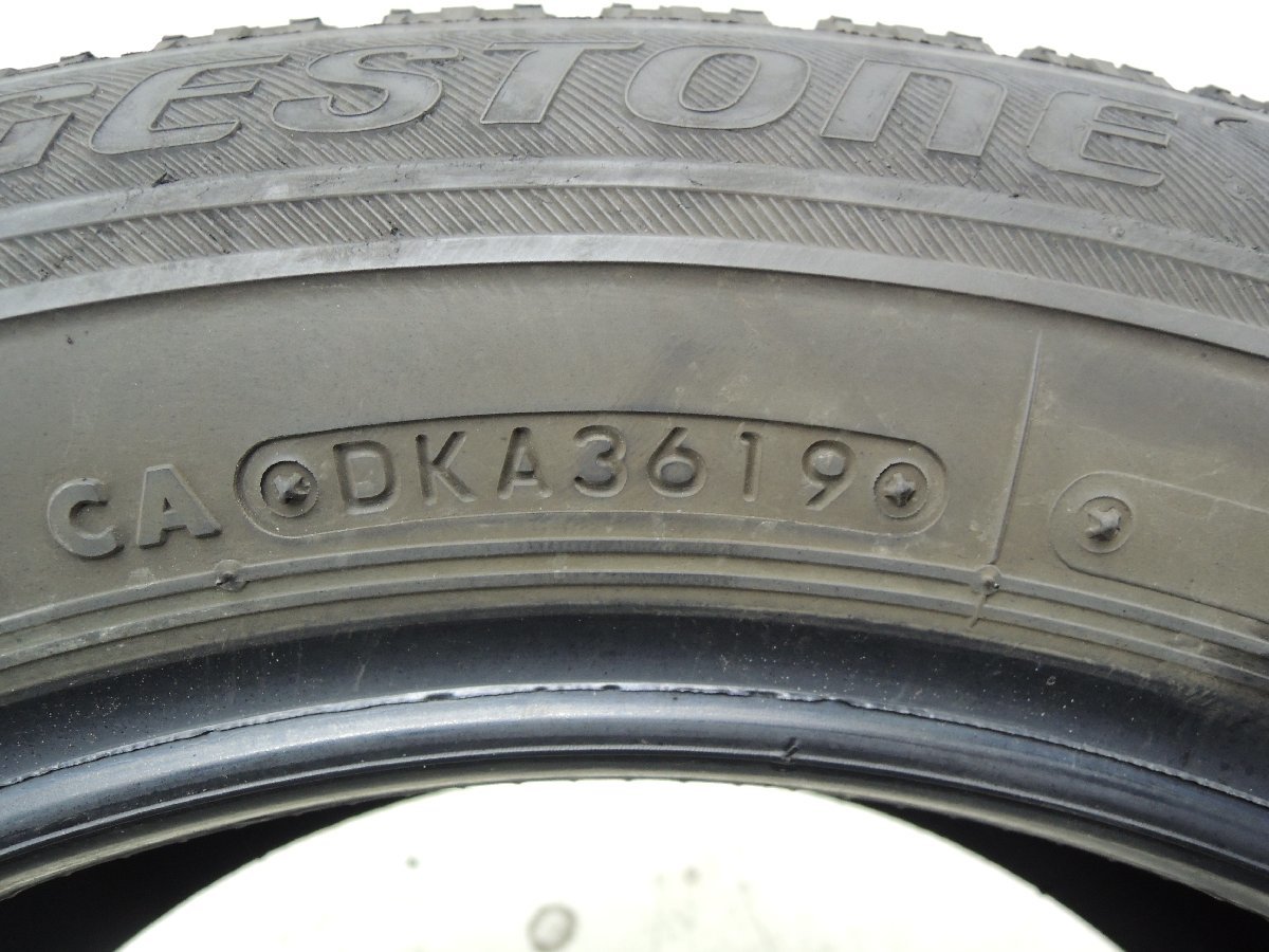 185/60R15 ブリヂストン BLIZZAK VRX ブリザック 2019年製 4本 冬タイヤ 手渡し可!個人宅着払い!J489_画像9