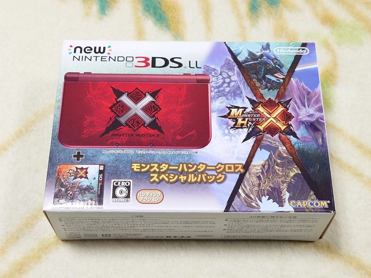 【新品未開封】ニンテンドー new Nintendo 3DS LL モンスターハンタークロス スペシャルパック / MHX モンハンクロス_画像2