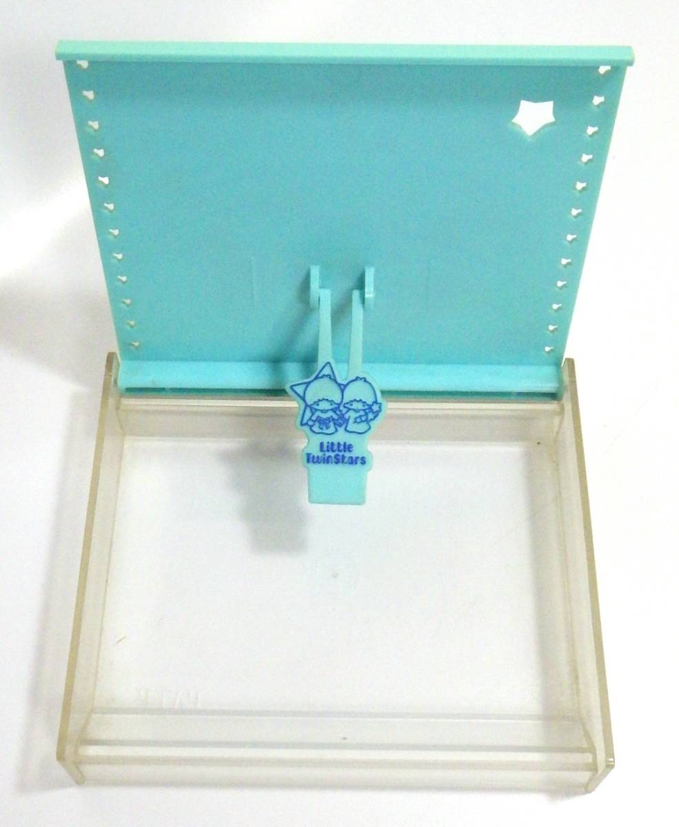 レア 希少 当時物 サンリオ レトロ キキララ リトルツインスターズ 1976 日本製 メモケース