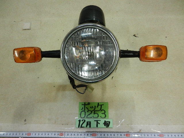 0253 4U1 QR50 ポッケ ヘッドライト ウインカー メーター 0253 4U1 QR50 ポッケ ヘッドライト ウインカー メーター