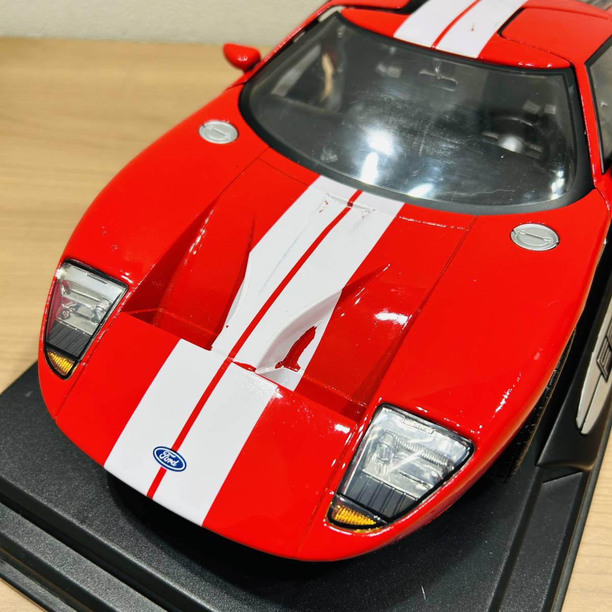 【MOTOR MAX/モーターマックス】FORD GT/フォード レッド 1/12スケール★_画像3