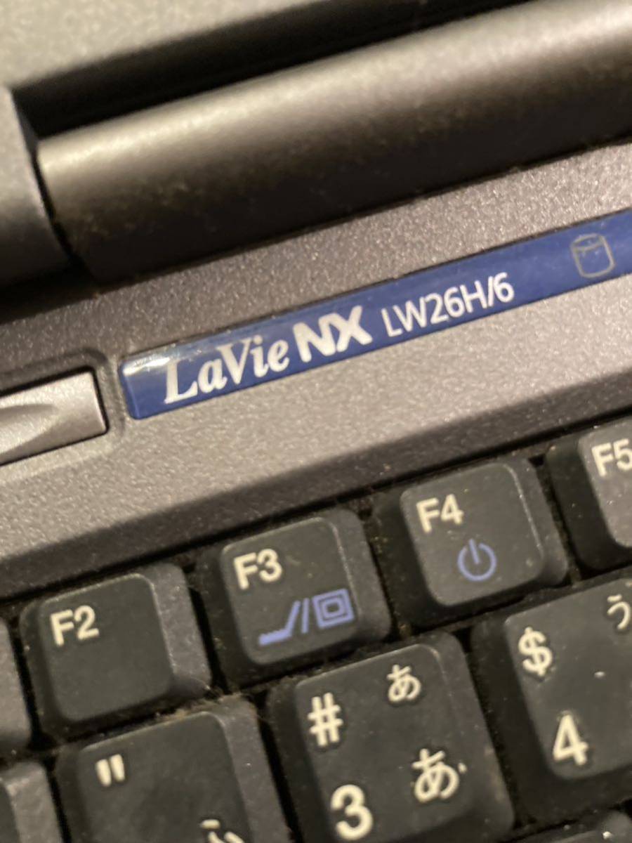 中古 ノートパソコン NEC Lavie NX Windows98 Win 98 _画像5