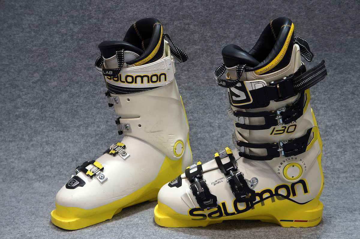 サロモン Salomon X-MAX 130 スキーブーツ USED傷あり [カラー:写真参照 サイズ=25.0-25.5cm L=295mm] 高機能高デザイン_画像1