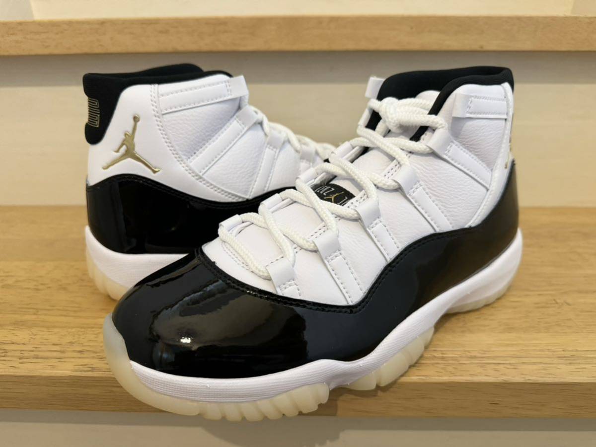 Yahoo!オークション - エアジョーダン 11 RETRO 白黒金 27cm AIR Yahoo!オークション - エアジョーダン 11 RETRO 白黒金 27cm AIR