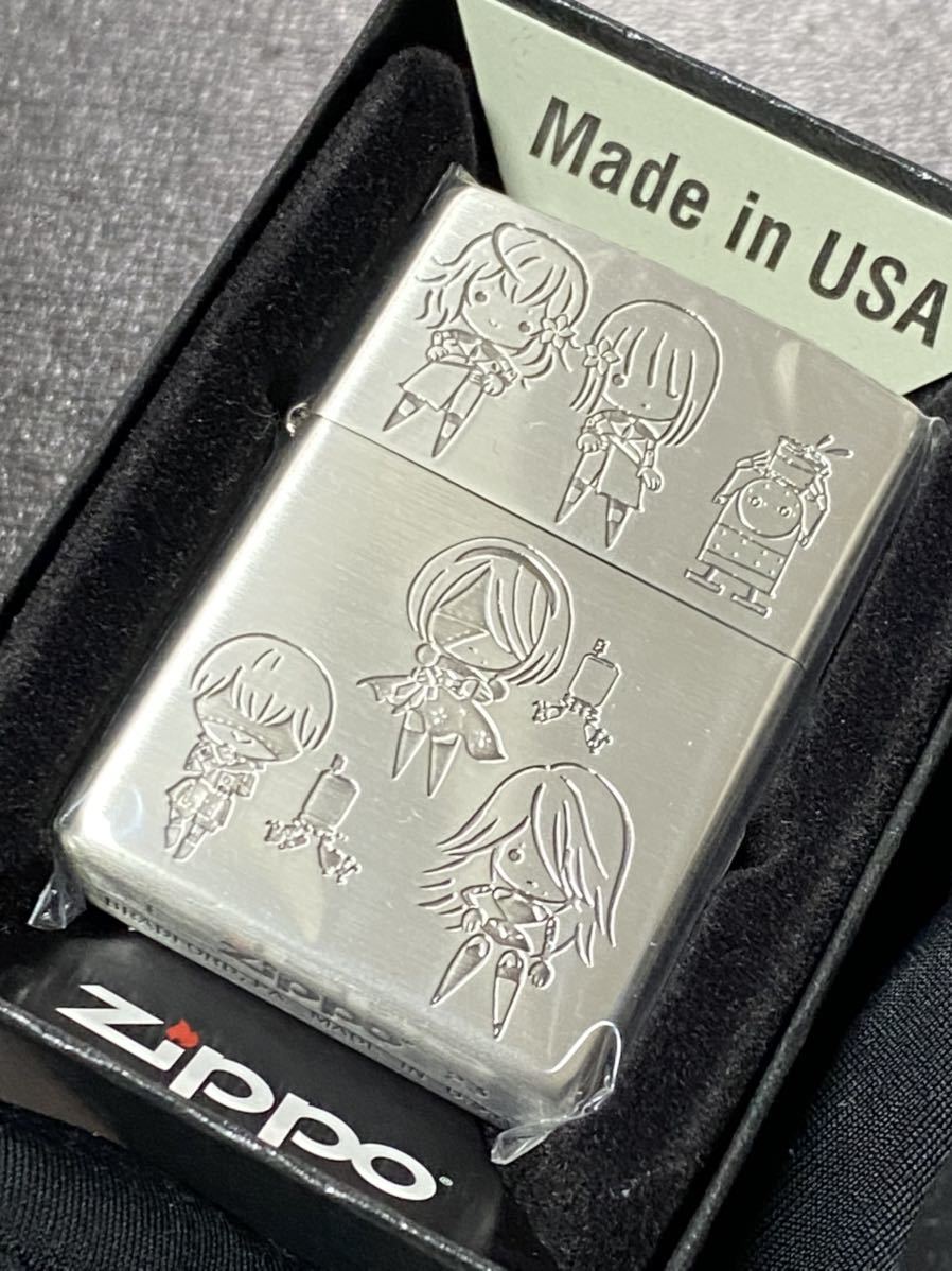 zippo NieR:Automata ミニキャラ 3面刻印 希少モデル 2023年製 ☆ ニーア オートマタ ケース 保証書付き_画像1