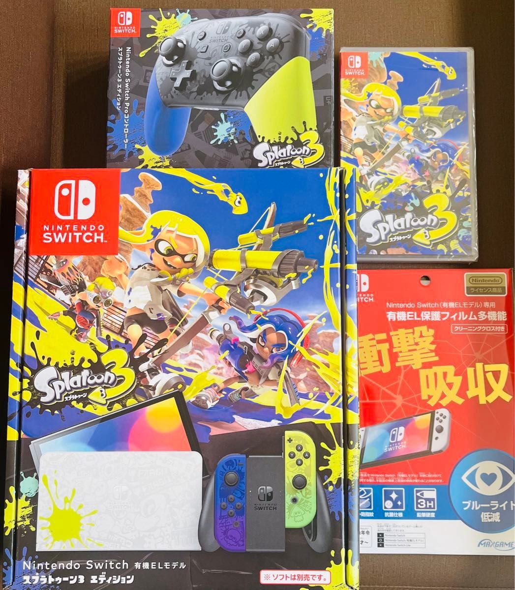 即日発送 新品未使用Nintendo Switch有機ELモデル スプラ 即日発送 新品未使用Nintendo Switch有機ELモデル スプラ