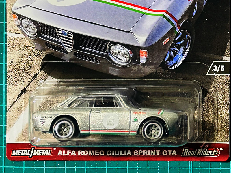 ホットウィール ALFA ROMEO GIULIA SPRINT GTS｜SUBARU IMPREZA WRX アルファ ロメオ ジュリア スプリント スバル インプレッサ_画像2