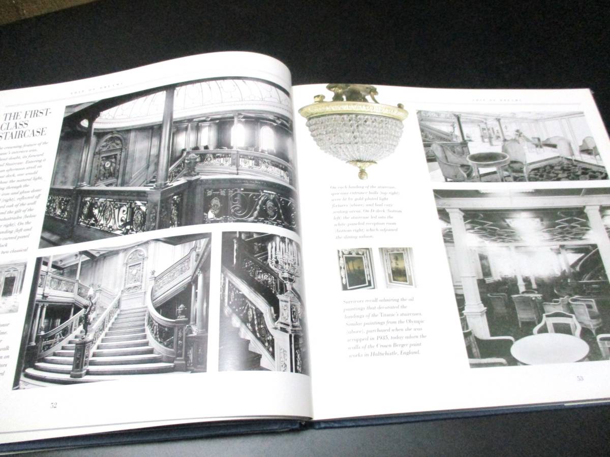  Thai tanik history illustrated reference book [ rare gorgeous large book@]* foreign book photoalbum Leonardo DiCaprio movie Titanic gorgeous passenger boat ship 