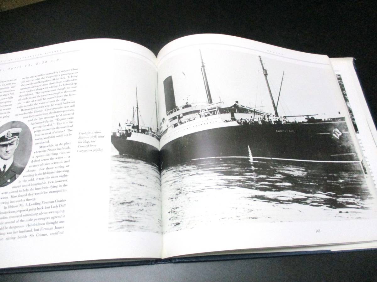  Thai tanik history illustrated reference book [ rare gorgeous large book@]* foreign book photoalbum Leonardo DiCaprio movie Titanic gorgeous passenger boat ship 