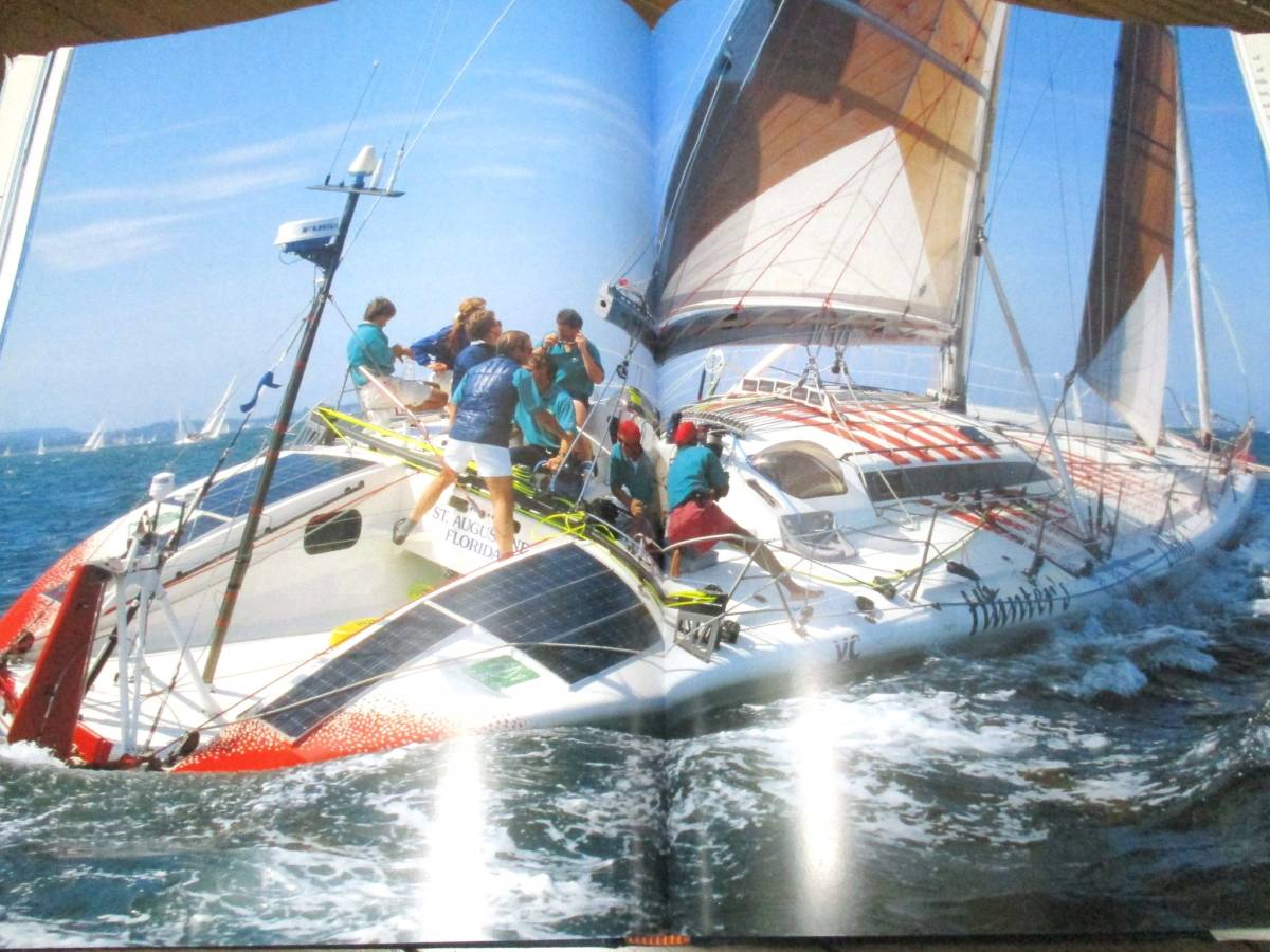 世界のセーリング　歴史図鑑【希少 超大型本】◇洋書 ヨット 写真集　レース　レーサー　 Sailing SailGP ヨットレース_画像6