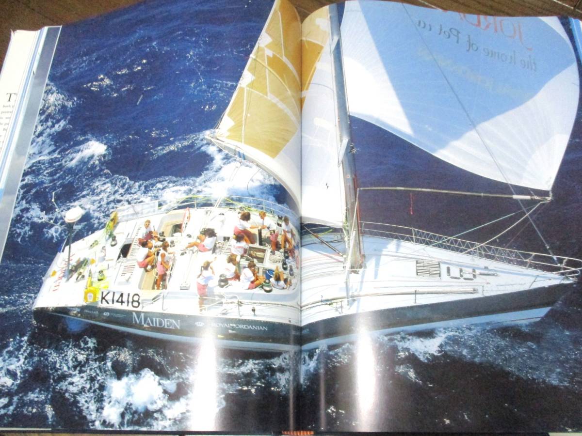 世界のセーリング　歴史図鑑【希少 超大型本】◇洋書 ヨット 写真集　レース　レーサー　 Sailing SailGP ヨットレース_画像4