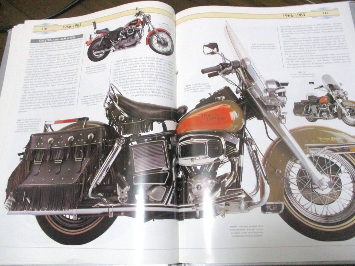  Harley Davidson совершенно иллюстрированная книга [ роскошный большой книга@]*книга@ иностранная книга фотоальбом Harley Davidson мотоцикл chopper 