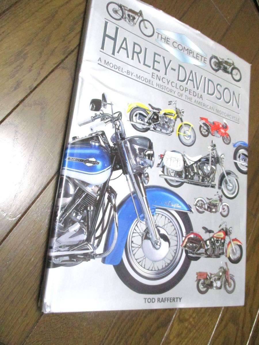  Harley Davidson совершенно иллюстрированная книга [ роскошный большой книга@]*книга@ иностранная книга фотоальбом Harley Davidson мотоцикл chopper 