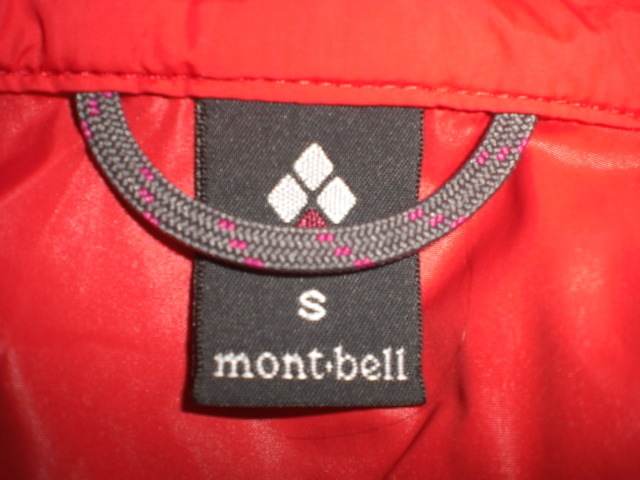 MONT・BELL　モンベル　ナイロンパーカジャケット赤　S_画像7