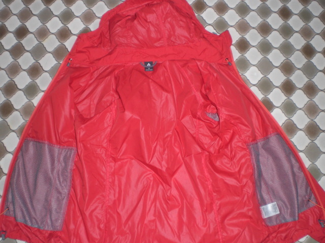 MONT・BELL モンベル ナイロンパーカジャケット赤 Sの画像6