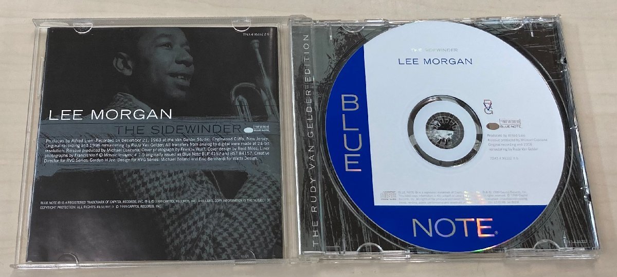CDB4157 リー・モーガン LEE MORGAN / THE SIDEWINDER 輸入盤中古CD　ゆうメール送料100円_画像3
