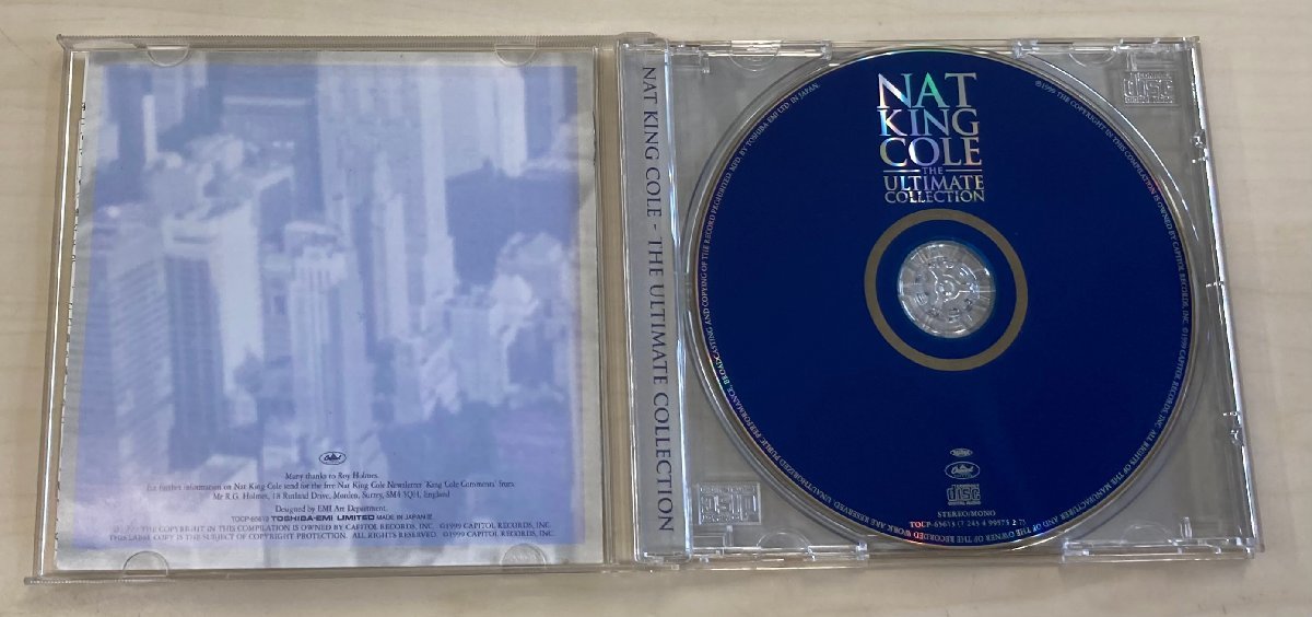 CDB4134 ナット・キング・コール NAT KING COLE / アルティメイト・コレクション 国内盤中古CD　ゆうメール送料100円_画像3