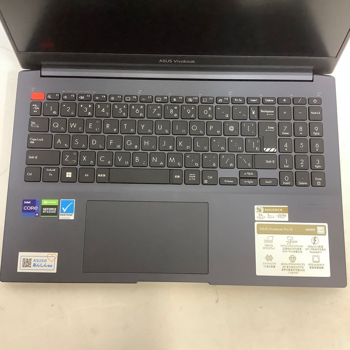 65 【傷有り】 ASUS Vivobook ゲーミングノートPC （80）_画像5