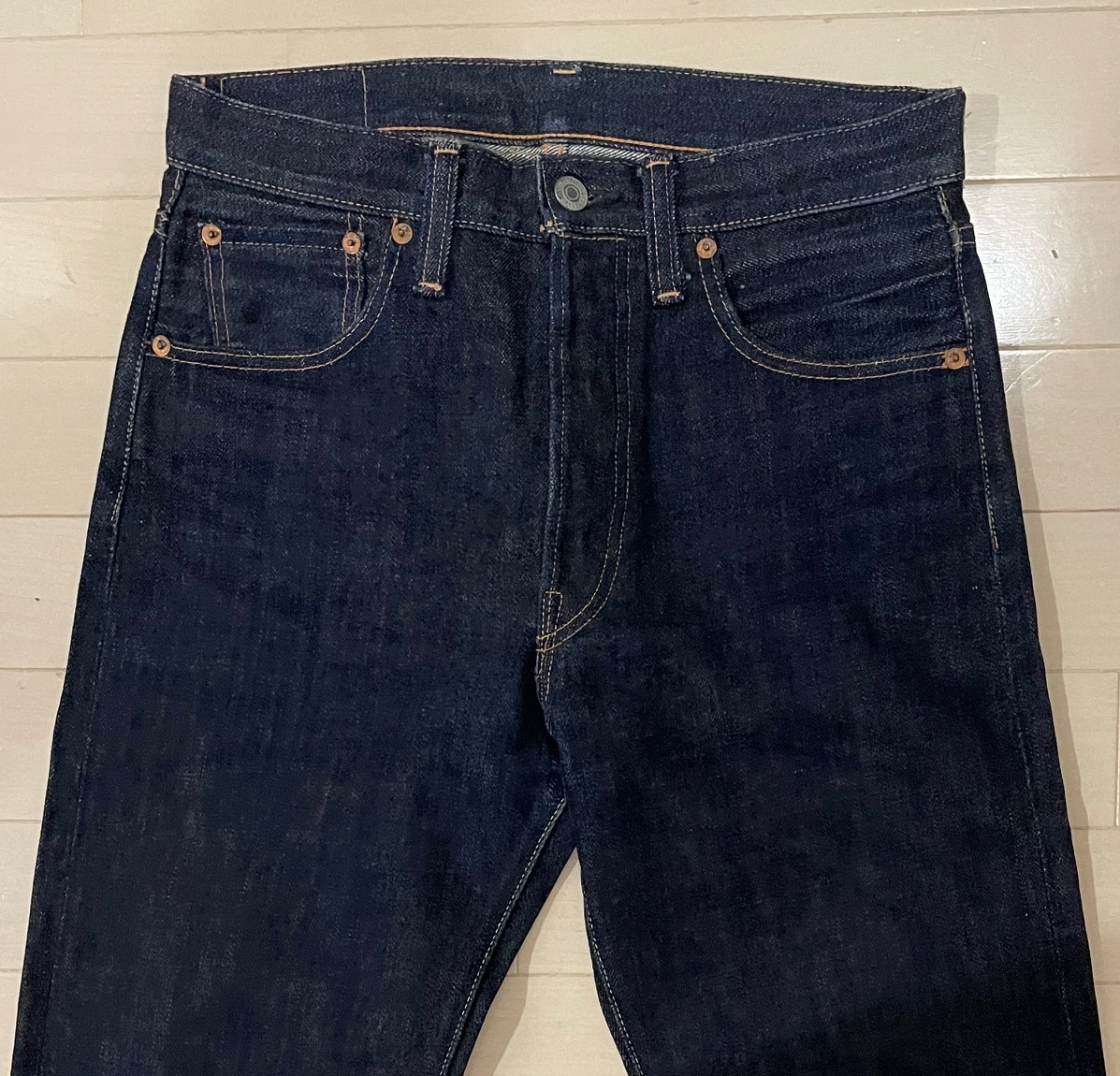 リーバイス　LEVI'S VINTAGE CLOTHING 1947年復刻モデル　 501XX 47501 w31　ジーンズ　BIGE_画像4