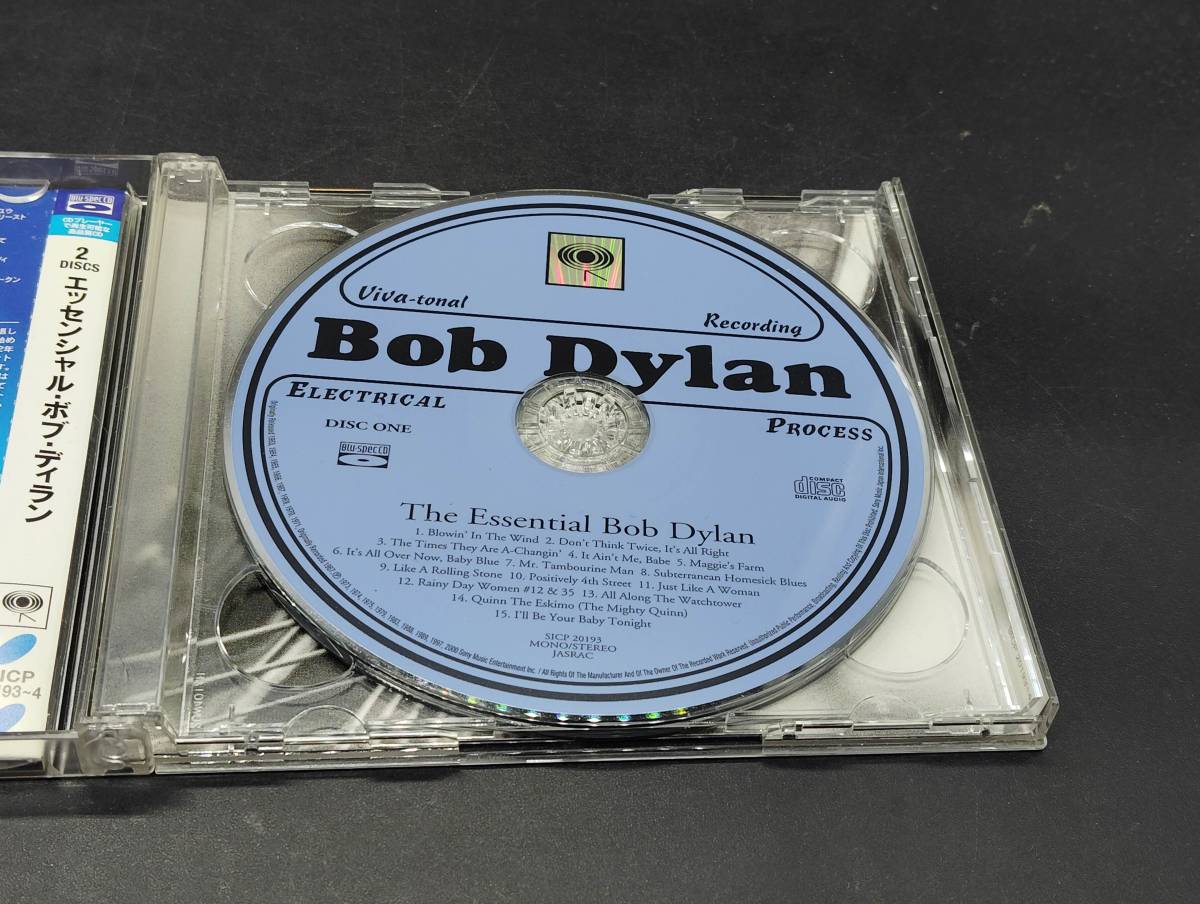 The Essential Bob Dylan ボブ・ディラン/エッセンシャル・ボブ・ディラン 2枚組 帯付き_画像4