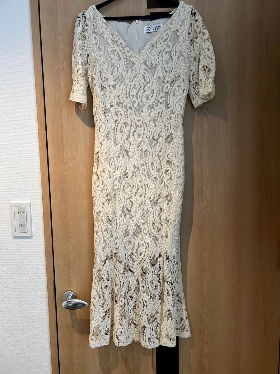韓国　マーメイドワンピース　ドレス　Sサイズ