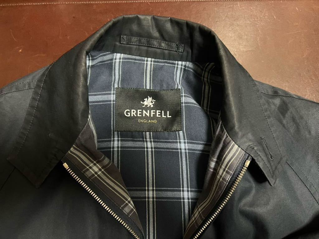 Grenfell Golfer グレンフェル ゴルファー ネイビー ブルゾン_画像10