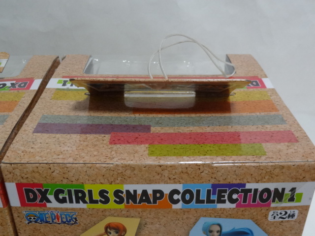  原文:バンプレスト　ワンピース DX GIRLS SNAP COLLECTION 1 全2種【ナミ、ビビ】