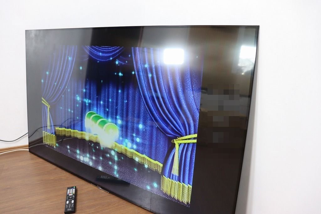 S3256◆SONY◆液晶テレビ◆動確済◆BRAVIA/ブラビア◆薄型4K◆リモコン・B-CAS付◆スタンドなし◆KJ-65X9000C_画像2