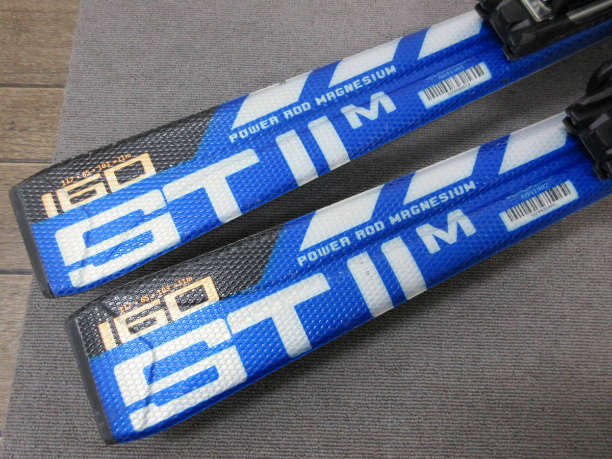 M【12-25】○12 ATOMIC STⅡ ST2 M アトミック スキー板 160cm M【12-25】○12 ATOMIC STⅡ ST2 M アトミック スキー板 160cm