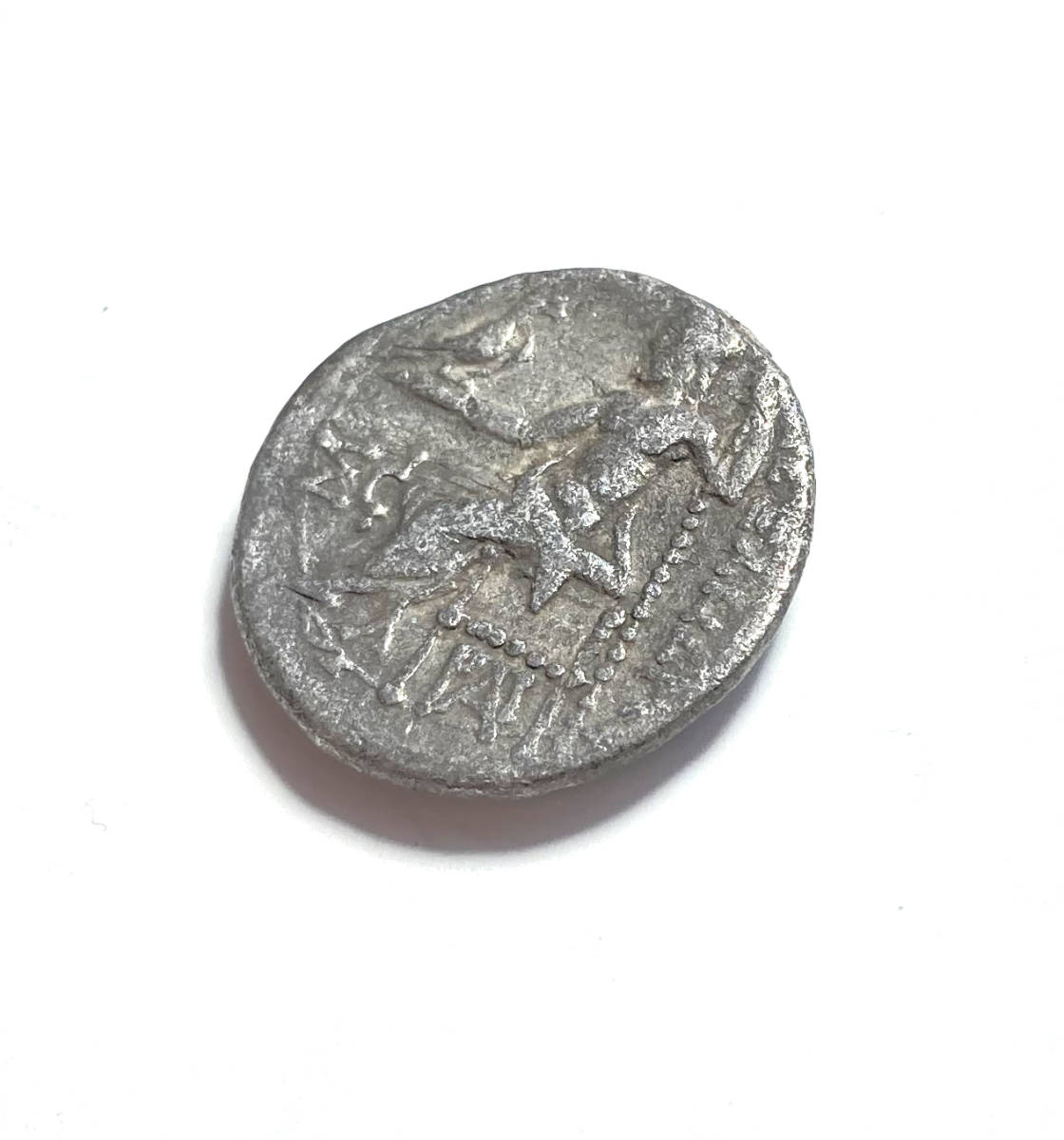 1円スタート!★ 古代マケドニア王国, コロポン アレキサンダー大王336-323 BC ドラクマ銀貨★古代ギリシャ★アンティークコイン_画像5