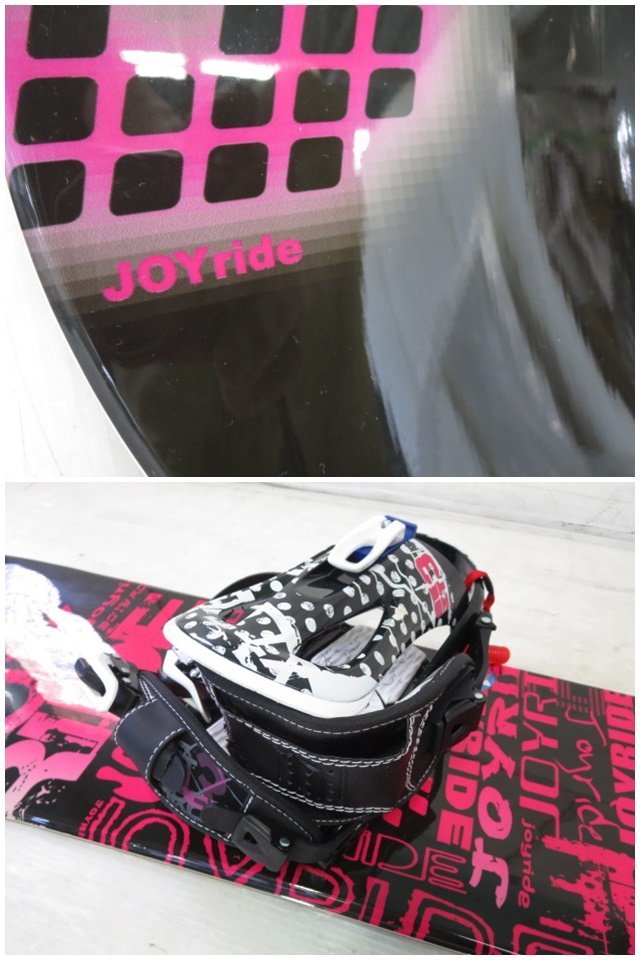 JOYRIDE ＆ kissmark スノーボード セット/24～24.5cm (1001BH)7DSW-2_画像4