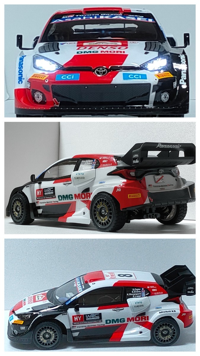タミヤ TOYOTA GAZOO racing WRT/GR ヤリス ラリー1 LED/塗装済 タミヤ TOYOTA GAZOO racing WRT/GR ヤリス ラリー1 LED/塗装済