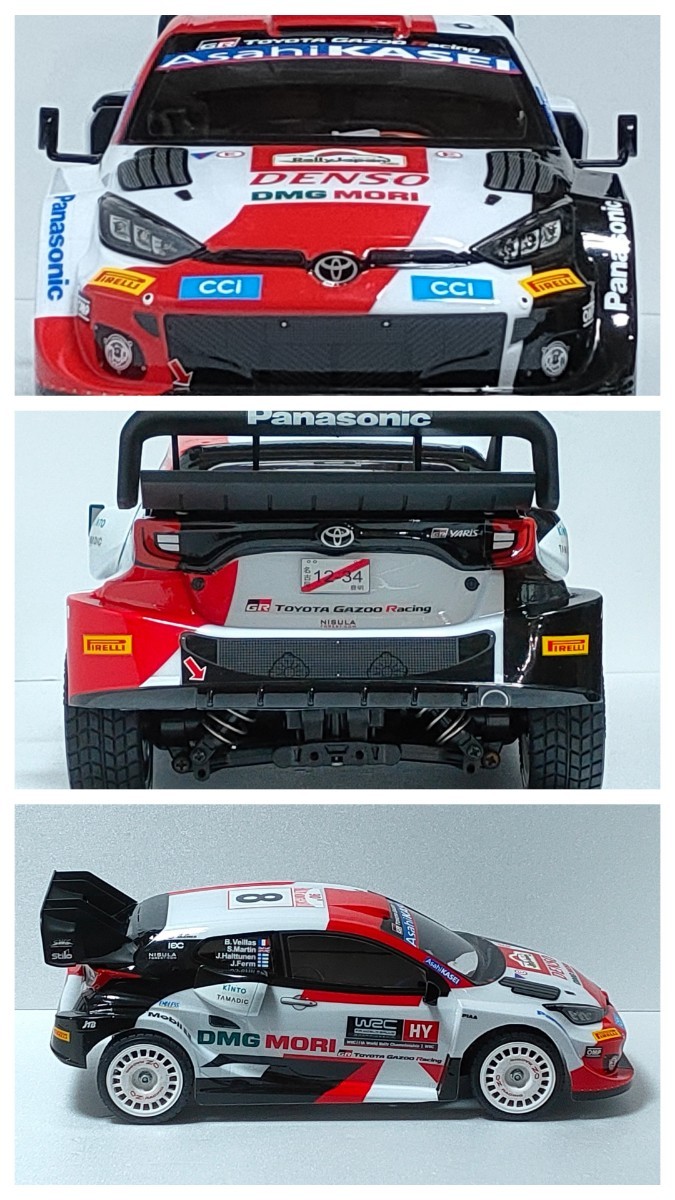 タミヤ TOYOTA GAZOO racing WRT/GR ヤリス ラリー1 LED/塗装済 タミヤ TOYOTA GAZOO racing WRT/GR ヤリス ラリー1 LED/塗装済