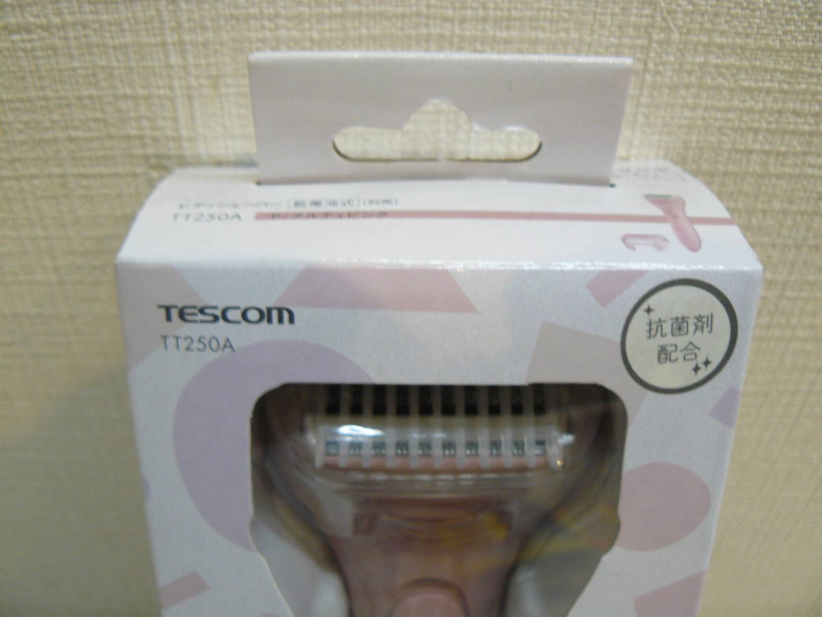 28968●TESCOM　elims　TT250A　レディシェーバー　メルティピンク　BODY　SHAVER　新品未開封品_画像2