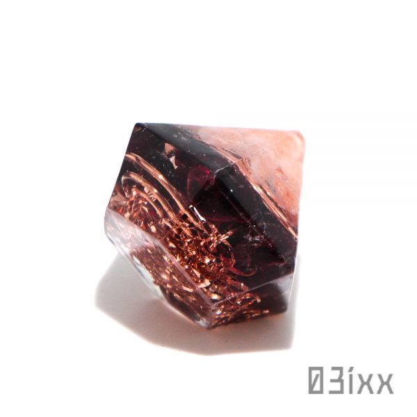 [ free shipping * prompt decision ]. salt orugo Night diamond type pedestal none garnet .. stone . love. stone natural stone interior amulet [1 month birthstone ]