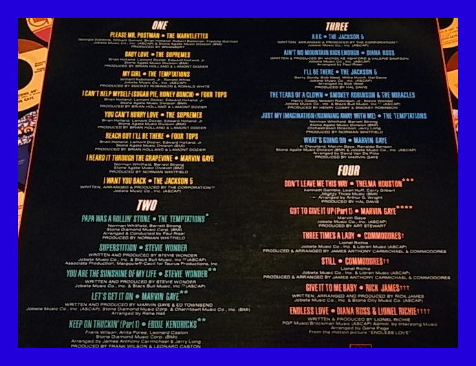 V.A. / 25 #1 Hits From 25 Years/Jackson 5/Marvin Gaye/Four Tops/Thelma Houston/5点以上で送料無料、10点以上で10%割引!!!/LP_画像2